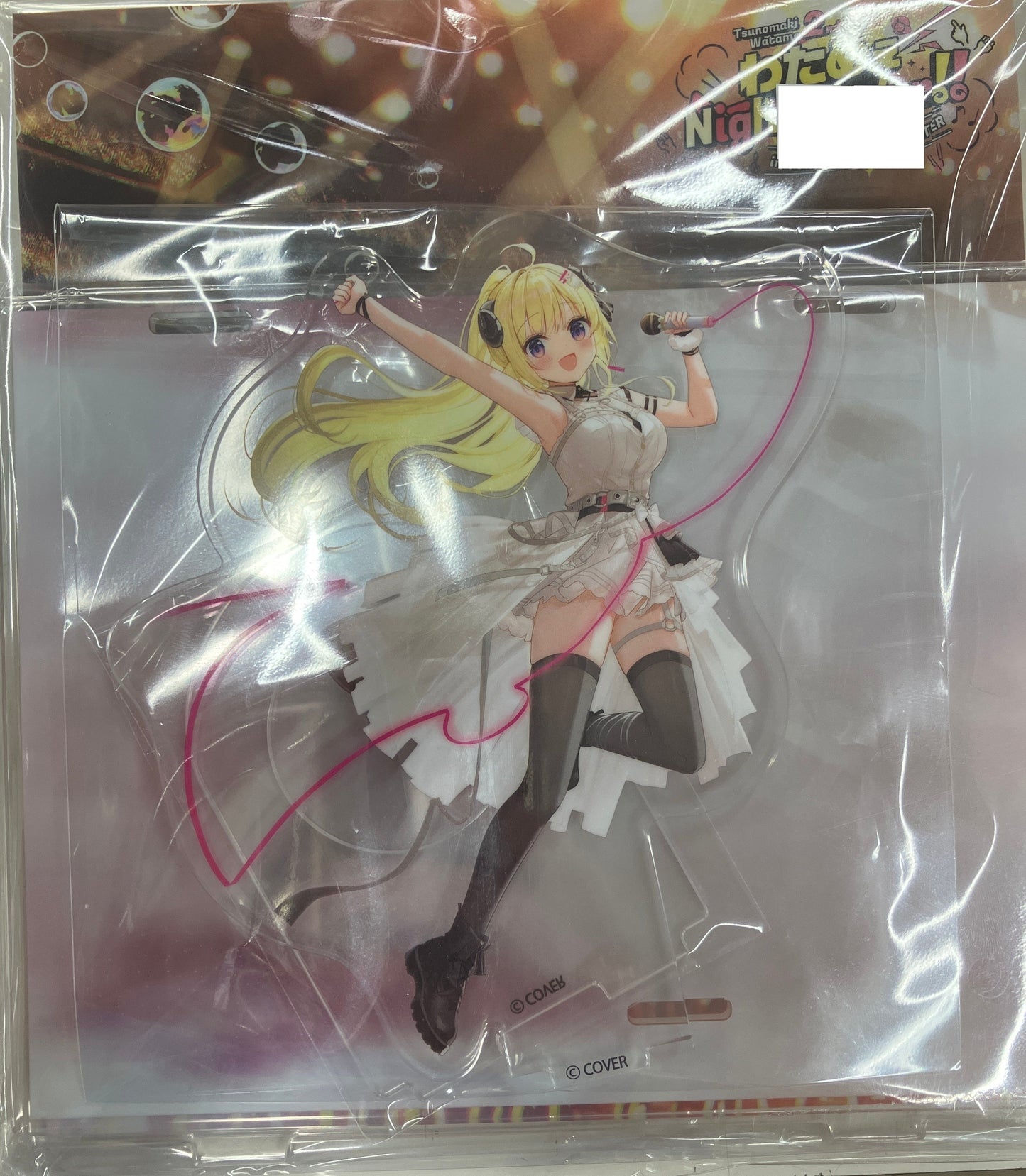 hololive hololive Tsunomaki Watame 2nd Live Watame Night Fever in TOKYO GARDEN THEATER Acrylic Penlight Stand Tsunomaki Watame