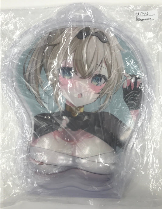 It's too hard to put a tan on the name hololive Kazama Iroha boobs mouse pad Rikotan It's too hard to put a tan on the name Comic Market 102/Comiket 102