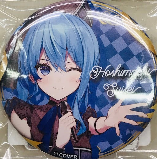 Pasela Resorts hololive×PASELA RESORTS Can Badge Hoshimachi Suisei