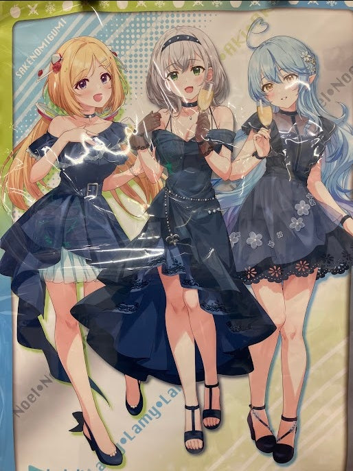 Aeon Fantasy hololive×MOLLY.ONLINE Tapestry Party Costume Aki Rosenthal Shirogane Noel Yukihana Lamy