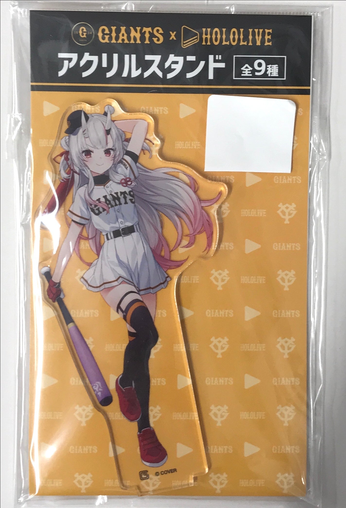 Legs hololive x Yomiuri Giants acrylic stand Nakiri Ayame