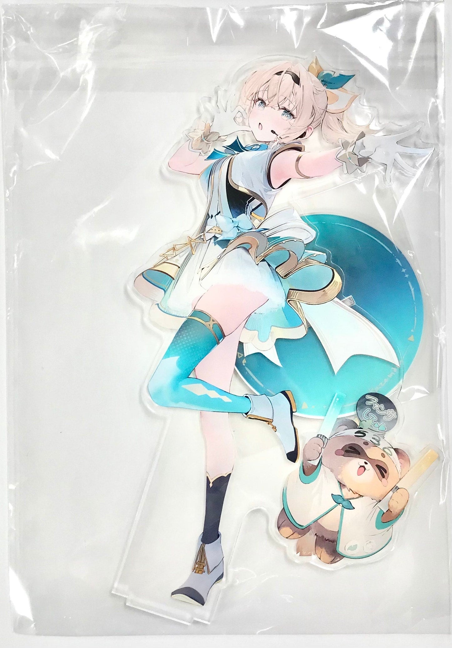 Kinniku Poyopoyo hololive BIG acrylic stand Kazama Iroha Comic Market 103/Comiket 103
