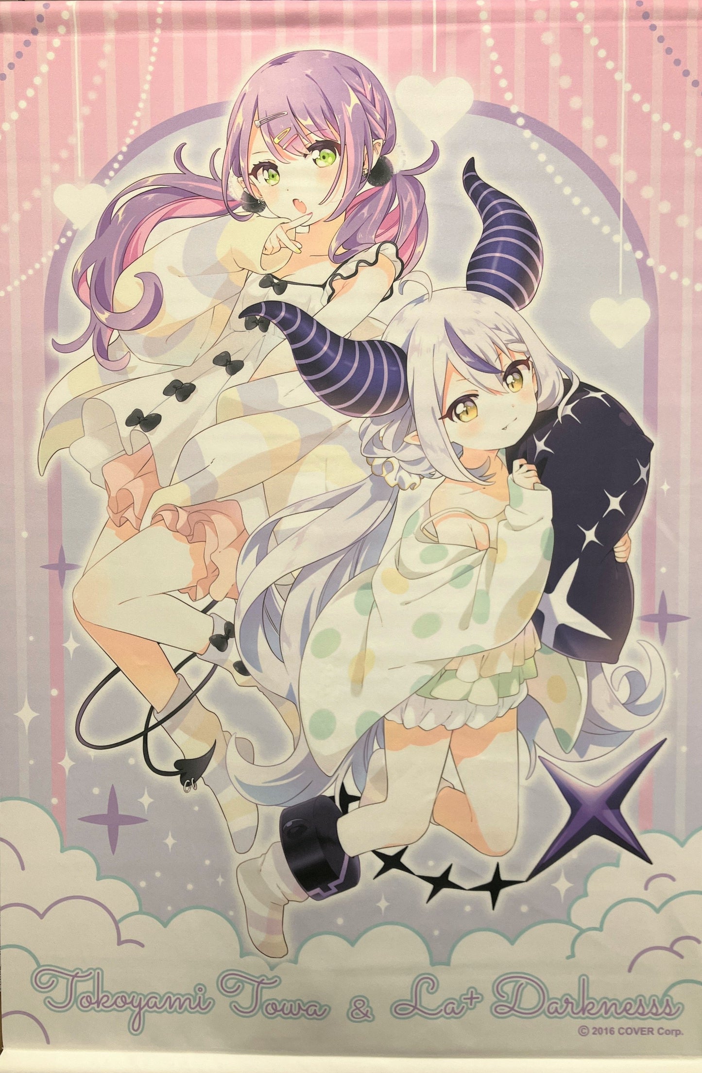 CAPCOM hololive x Captore Tapestry Tokoyami Towa Laplus Darknesss B