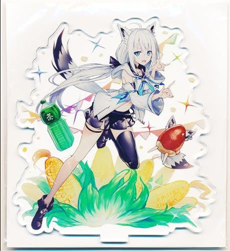 hololive hololive x Akatsuki no Breakers acrylic stand Shirakami Fubuki character1 2019