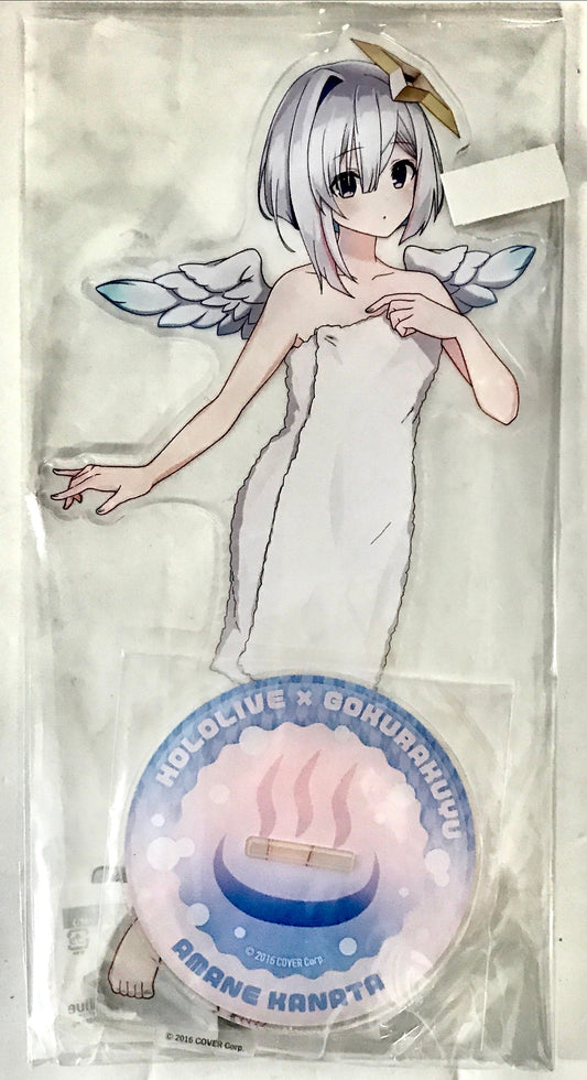 Gokurakuyu hololive x Gokurakuyu RAKU SPA big acrylic stand floor raised ver. Amane Kanata