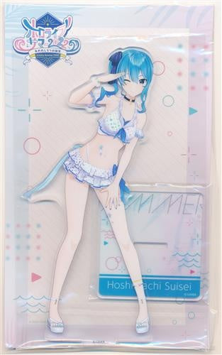 hololive hololive hololive Summer 2022 3D acrylic stand Shiny Wave ver. Hoshimachi Suisei