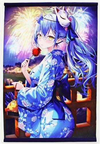 Rin Yuu hololive Yukata Lamy B2 Tapestry Yukihana Lamy Rin Yuu Comic Market 100/Comiket 100