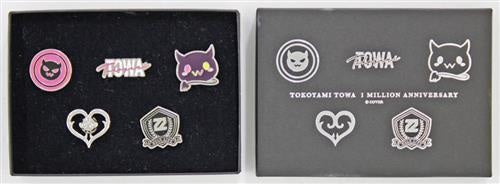 hololive hololive 1 million people commemorative pin badge Tokoyami Towa