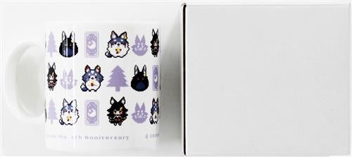 hololive hololive 4th anniversary mug Ookami Mio