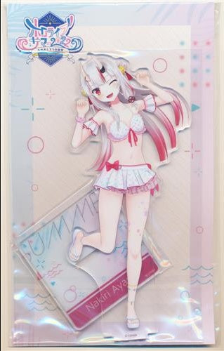hololive hololive hololive Summer 2022 3D acrylic stand Shiny Wave ver. Nakiri Ayame