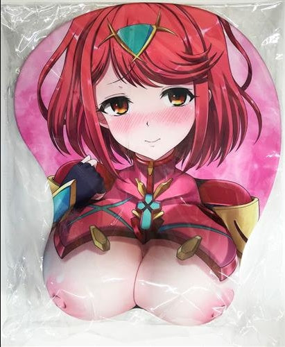 Hikari Channel Xenoblade 2 Breast Mouse Pad Homura Shin Kasai Hikari Channel Comic Market 102/Comiket 102