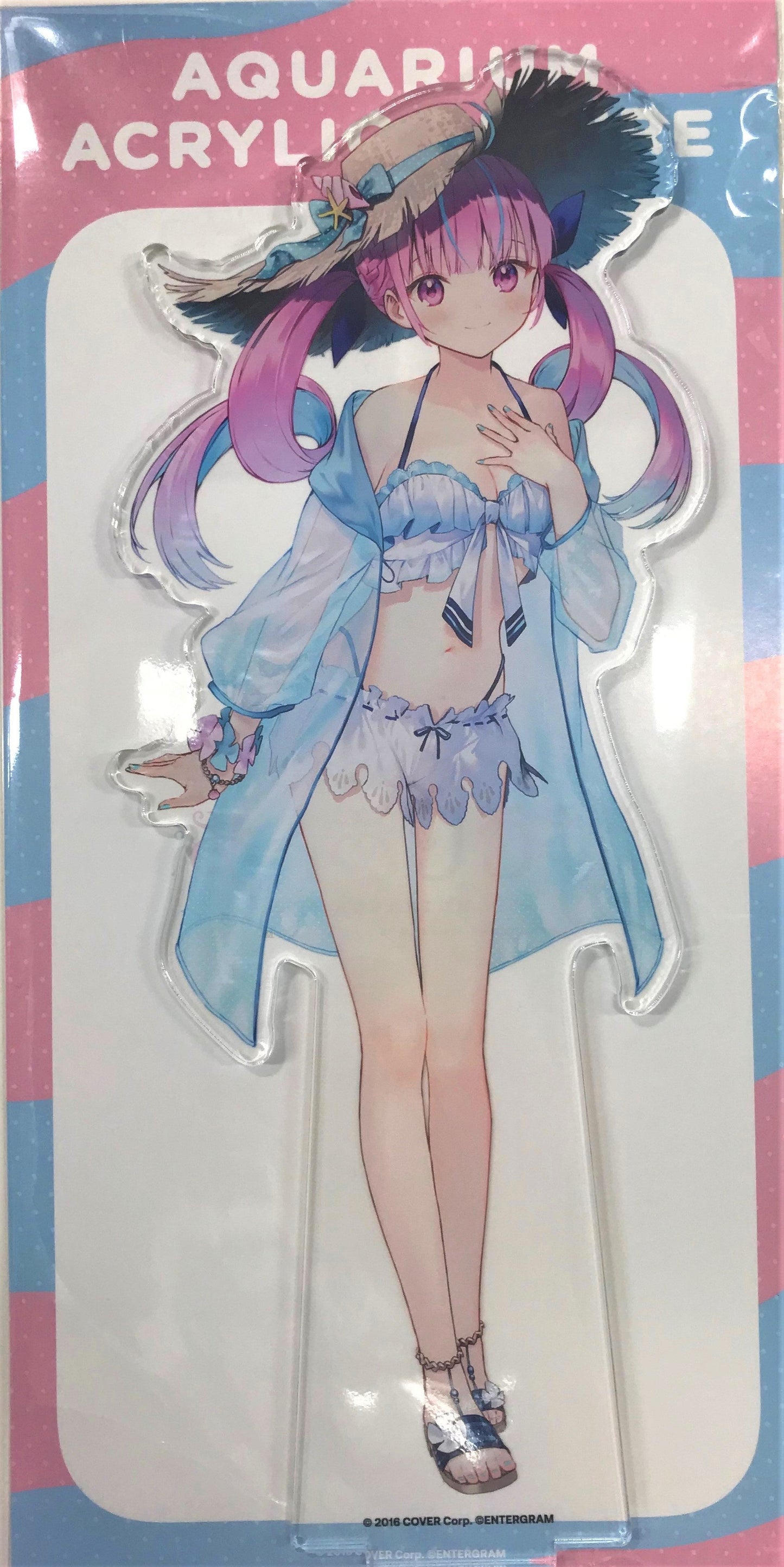 hololive Entergram Aquarium Hololive Acrylic Figure Stand Minato Aqua AmiAmi Bonus