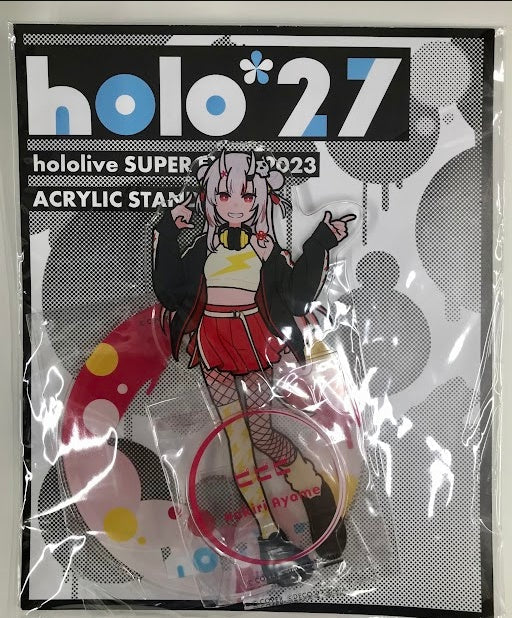 hololive hololive holo 27 acrylic stand bibibi Nakiri Ayame hololive SUPER EXPO 2023