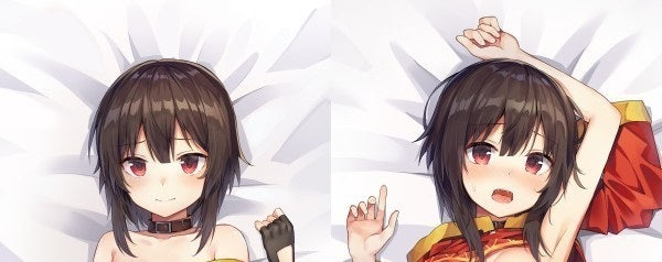 Megumin Dakimakura Cover Z-M Pillows A blessing to this wonderful world Konosuba Pillow Cover
