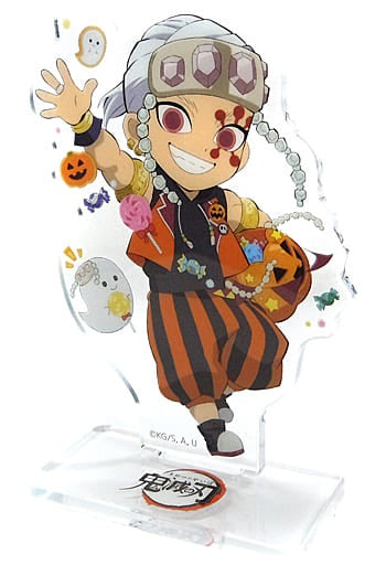 Tengen Uzui Demon Slayer Kimetsu no Yaiba x ufotable cafe x Machi Asobi CAFE Halloween Event 2021 Random Acrylic Stand B Group