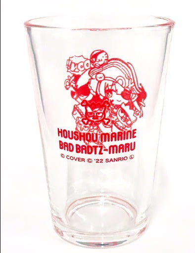 Mug/Yunomi Houshou Marine Bad Batsumaru Bad Tsunko Good Hanamaru Glass Virtual YouTuber Hololive x Sanrio Characters