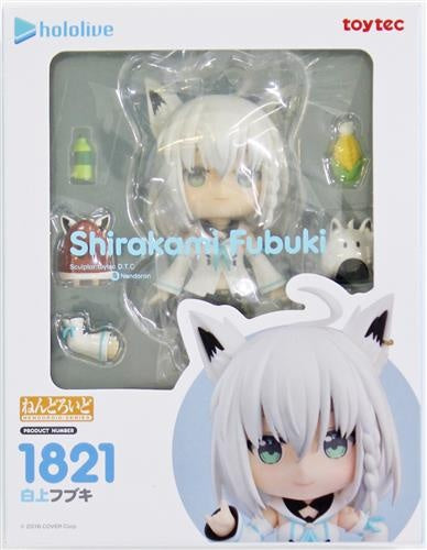 hololive Toytec Nendoroid 1821 Hololive Production Shirakami Fubuki Figure toytec