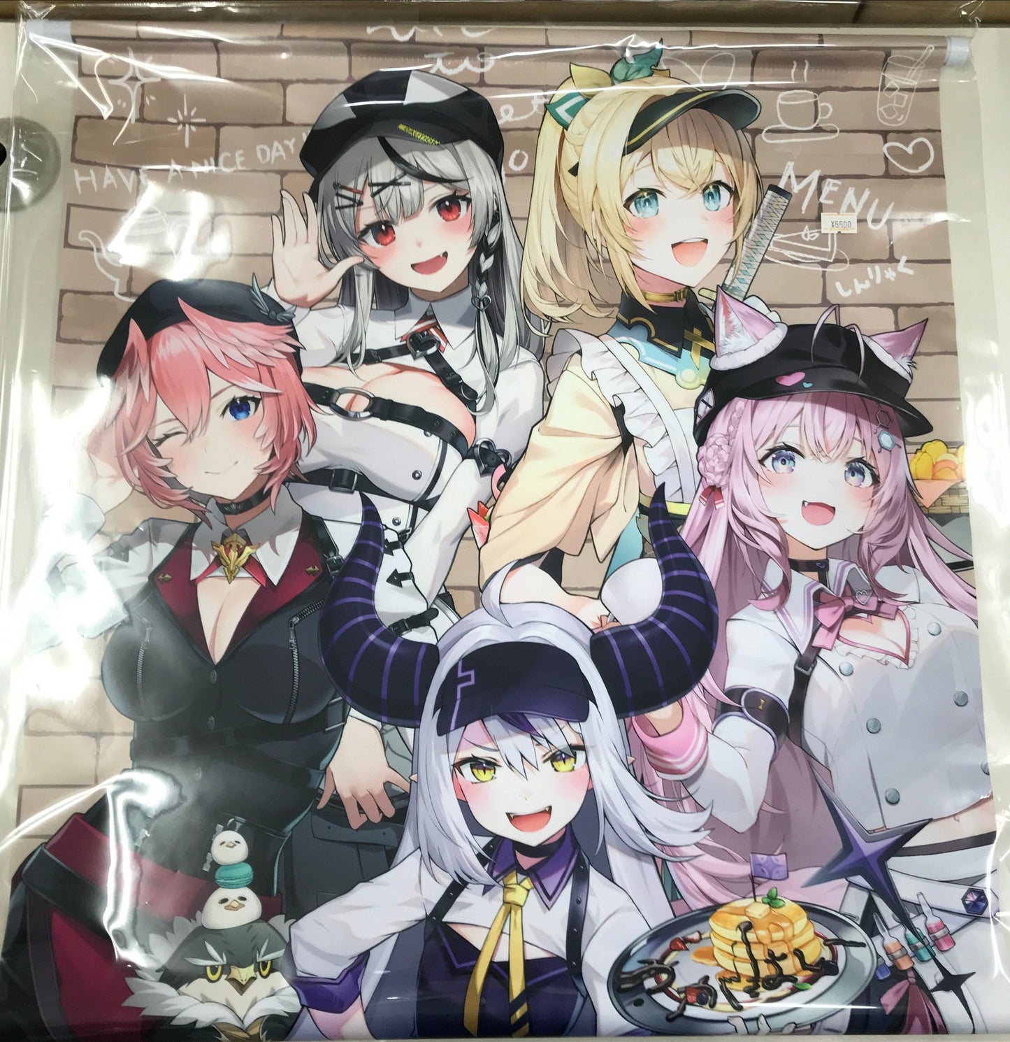 Sweets Paradise hololive×SWEETS PARADISE holoX Cafe -Shinryaku- B2 Tapestry