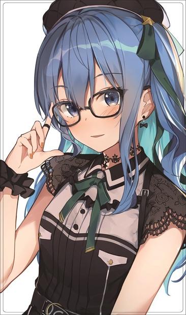 Playmat 600 x 350mm hololive Hosimati Suisei u-sleeve TCG