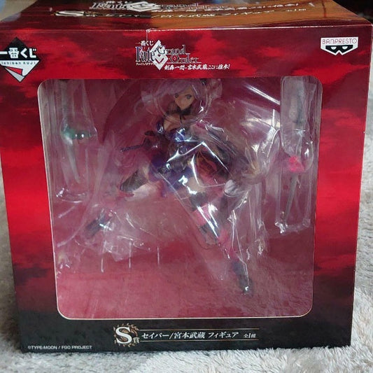 FGO Ichiban Kuji Prize S Fate Grand Order Saber Miyamoto Musashi Figure