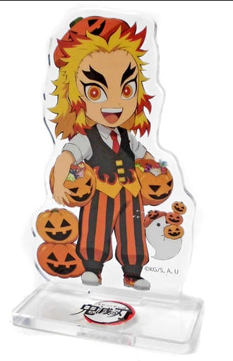 Kyoujurou Rengoku Demon Slayer Kimetsu no Yaiba x ufotable cafe x Machi Asobi CAFE Halloween Event 2021 Random Acrylic Stand B Group