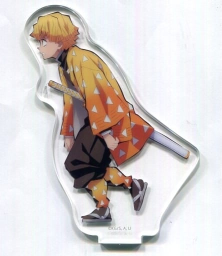 ufotable accessories missing / individual item Zenitsu Agatsuma character acrylic stand C98 movie version Demon Slayer Kimetsu no Yaiba infinite train departure progress set