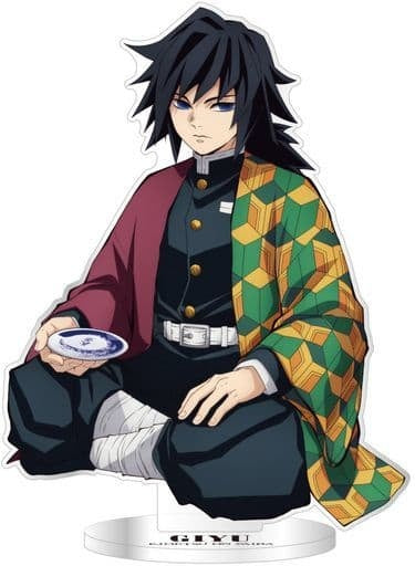 Filter ink accessory character Giyuu Tomioka big acrylic stand Demon Slayer Kimetsu no Yaiba