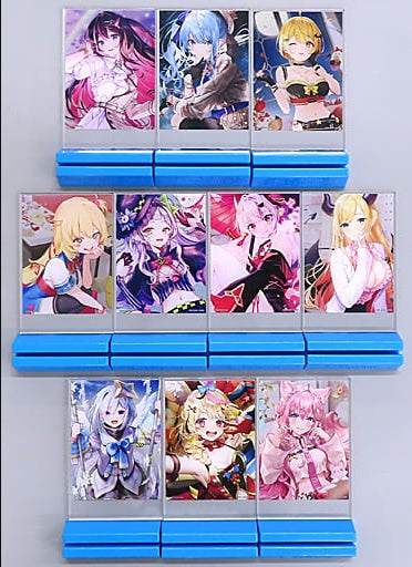 hololive BANDAI SPIRITS All 10 Types Set Mini Art Board Ichiban Kuji Hololive Vol.3 Mini Art Board Award
