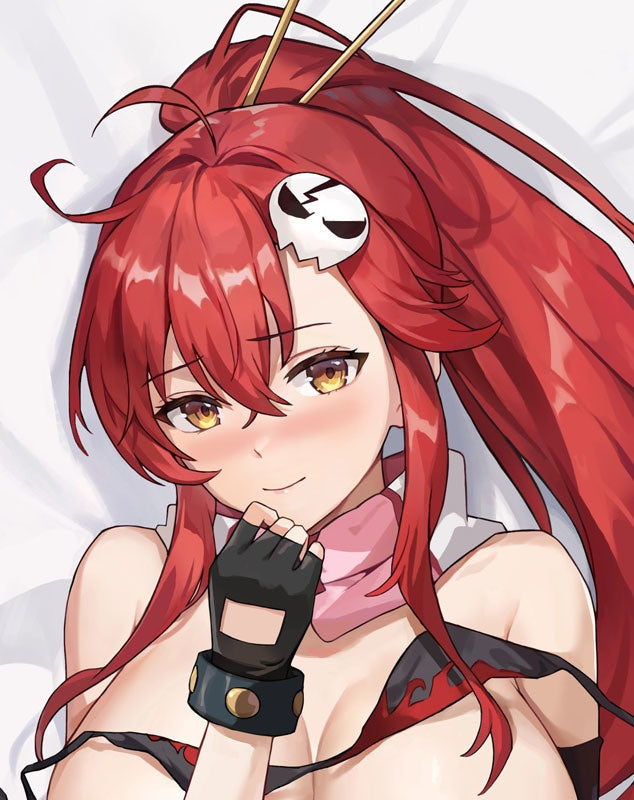 Genuine Sea Otter Party Tengen Toppa Gurren Lagann Yoko Littner Yoko-chan Dakimakura Cover Pillow Case with SJ Lyctron