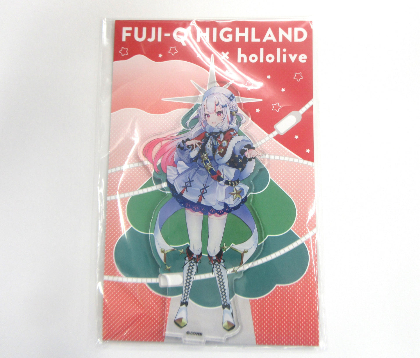 Fuji-Q Highland hololive in Fuji-Q Highland SNOW WORLD Acrylic Stand Nakiri Ayame