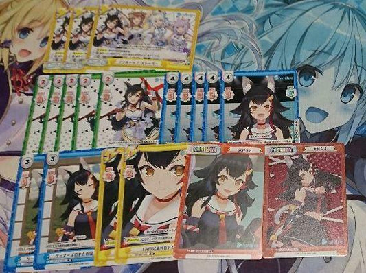 Hololive Okami Mio re Bath set vtuber Trading cards vtuber lot