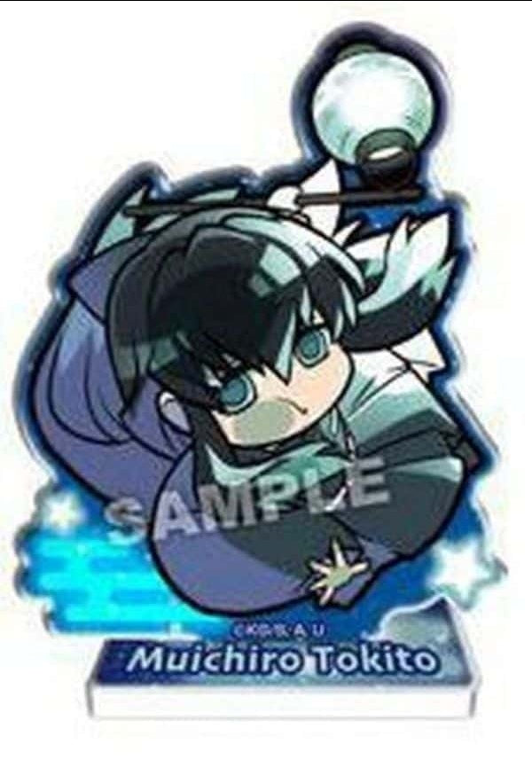 Takara Tomy Arts Muichirou Tokitou Pita Deformed Demon Slayer Kimetsu no Yaiba Night Patrol Trading Acrylic Stand