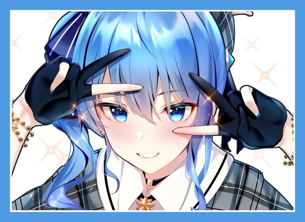 Hololive Hosimati Suisei Card Sleeve 60 sheets air comiket 98 Size 67mm x 92mm