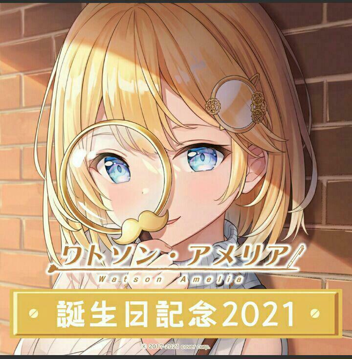 Hololive EN Watson Amelia Birthday 2021 Commemorative Goods All Set