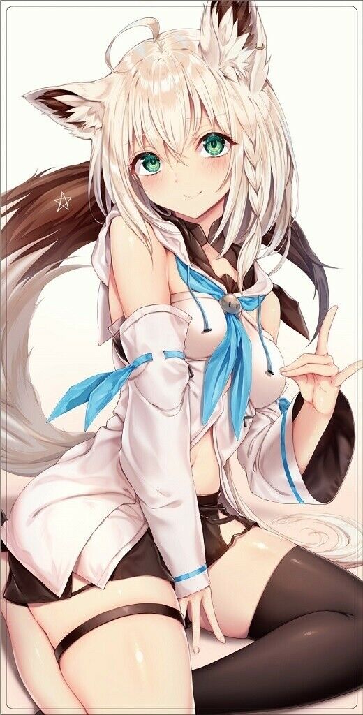 u-sleeve Hololive Shirakami Fubuki Playmat Comiket