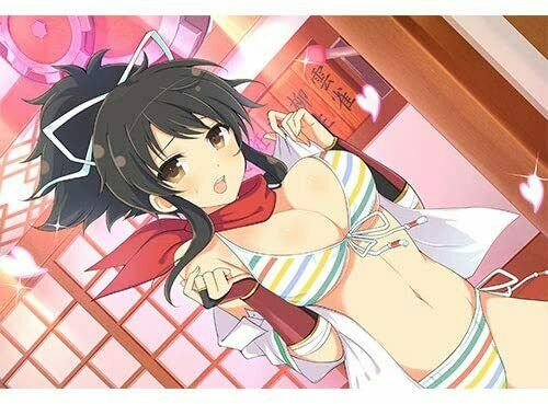 Shinobi Master Senran Kagura NEW LINK Pillow Case Cover Asuka