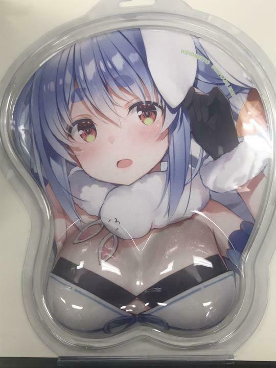 Hololive Usada Pekora Oppai MousePad holoket Limited WIREFRAME Yuuki Hagure