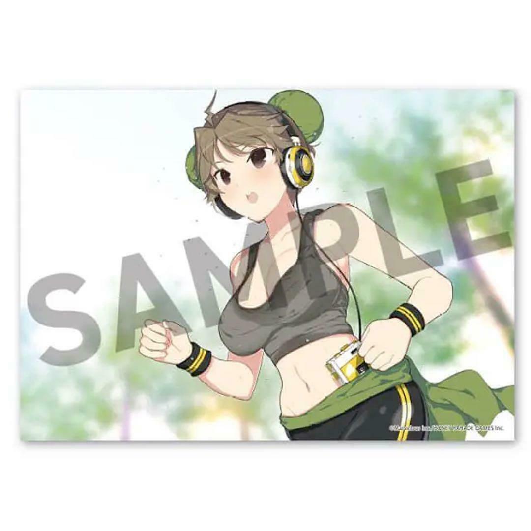Senran Kagura web lottery prize F bath mini poster 7 types can badge 5 types set
