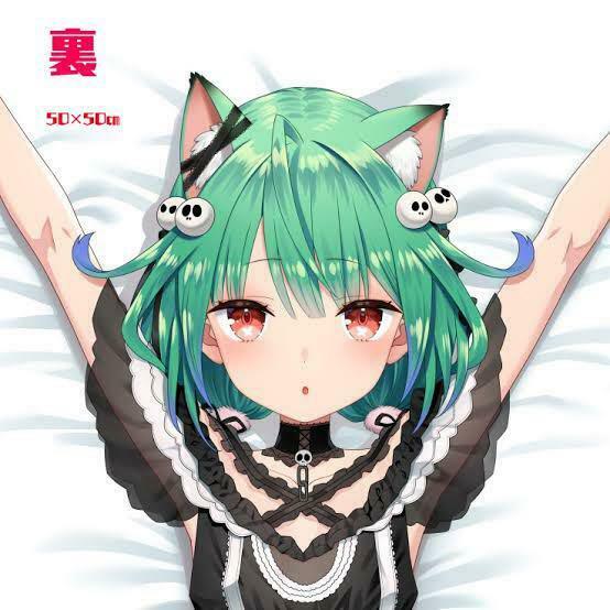 Holoket 2nd hololive Uruha Rushia Cushion Cover 50 x 50 cm Kamikirebasami