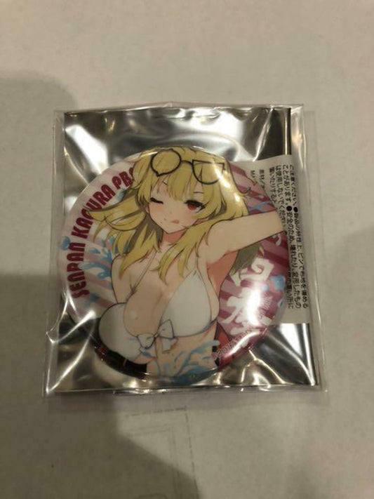 Senran Kagura PEACH BEACH SPLASH 5th anniversary Don Quixote Can Badge Shiki