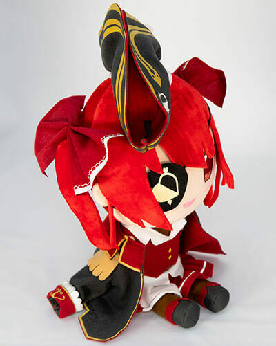 Tsukumo x Hololive Collabo Houshou Marine Plush doll Toy Overall height 250mm