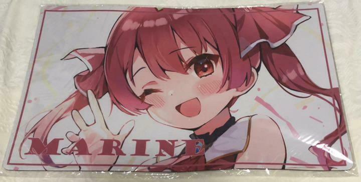 God of Chaos Hololive Houshou Marine Senchou Playmat Rubber mat Vtuber