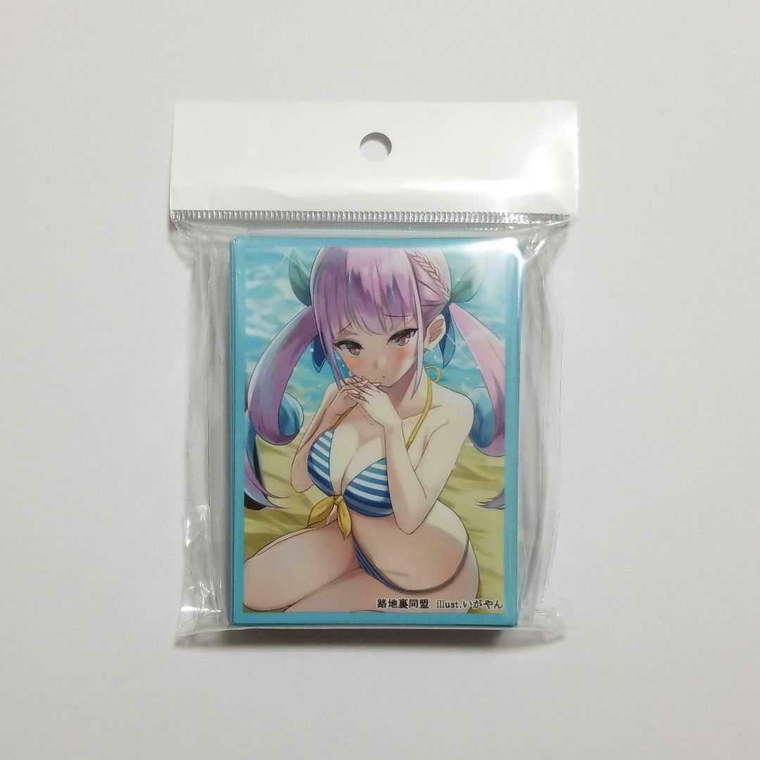 Hololive Minato Aqua Card Sleeve 60 pieces W67mm×H92mm Comiket 98 Doujin
