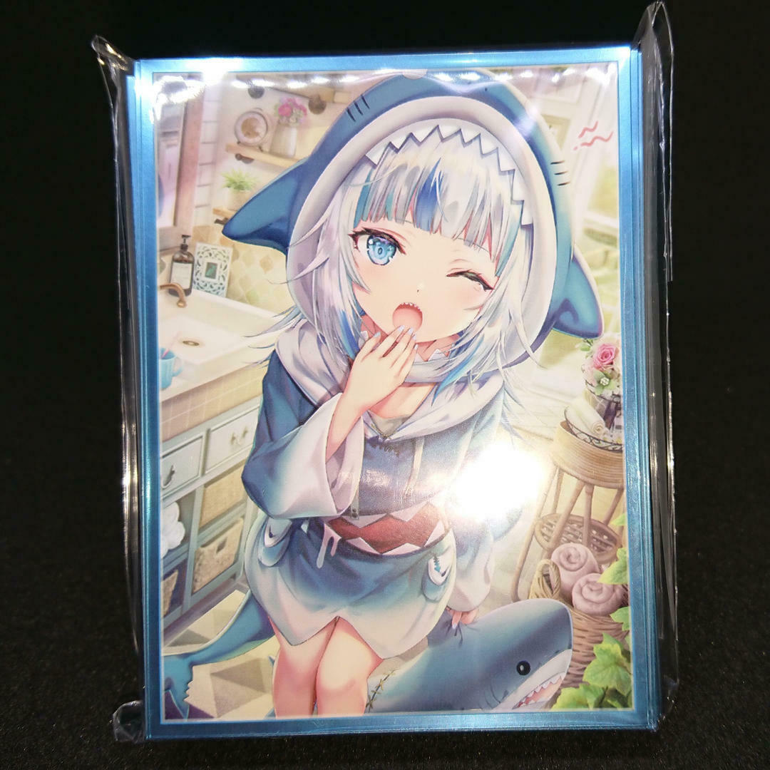 hololive EN Gawr Gura Sleeve 60 sheets 92mm x 67mm Same-chan Shark vtuber