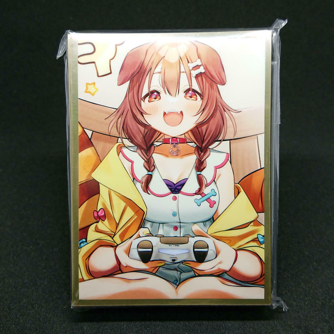 Hololive Inugami Korone Sleeve 67mm x 92mm 60sheets White Clover sancreation