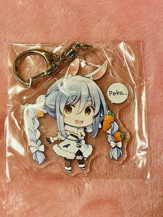 Hololive Usada Pekora Acrylic Keychain WIREFRAME Yuuki Hagure comiket 96 Limietd