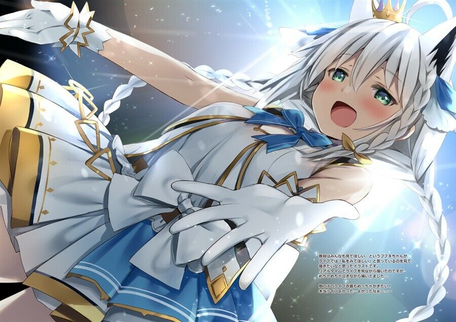 Doujinishi Art Book Yurubui ichigo size Natsume Eri Hololive pekora Air comiket