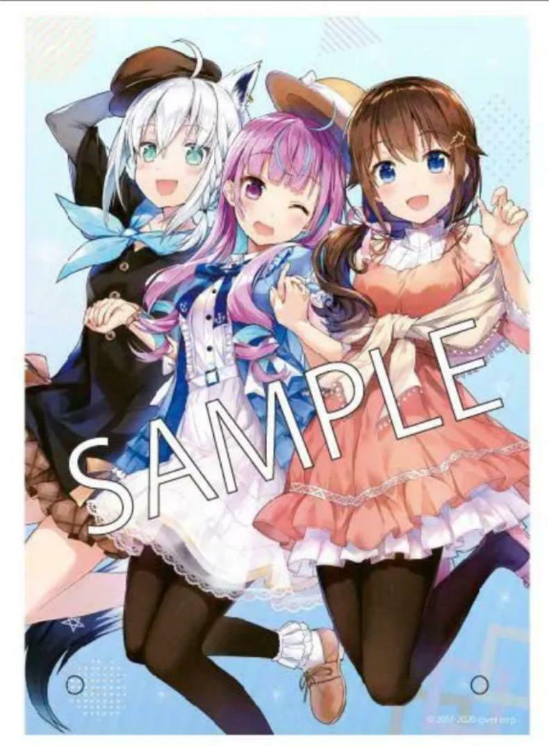 hololive China Shanghai Limited Acrylic Stand Panel A5 Size aqua fubuki matsuri