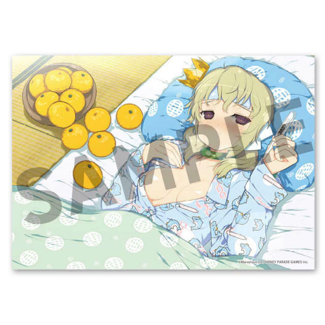 Senran Kagura web lottery prize F bath mini poster 7 types can badge 5 types set