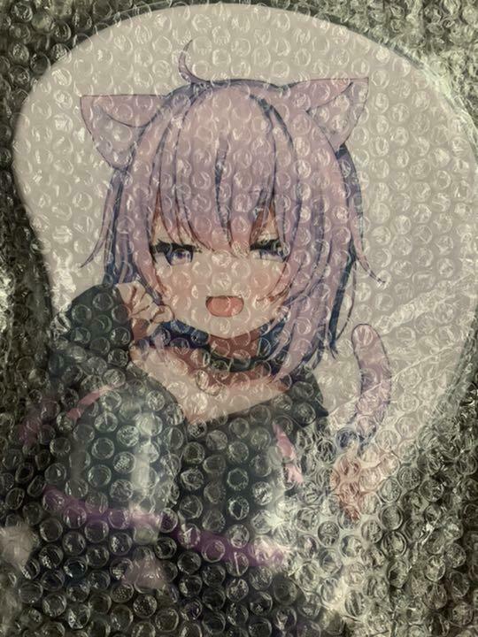 hololive Nekomata Okayu 600,000 Commemorative Goods 3D Oppai Mouse Pad